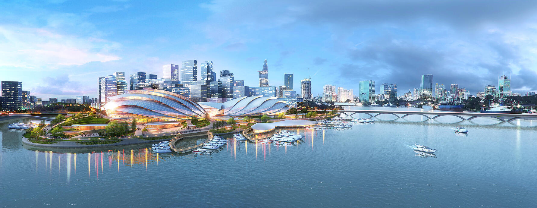 Woods Bagot - Vietnam - Thu Thiem International Expo Center - [Win]